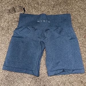 NVGTN blue biker shorts